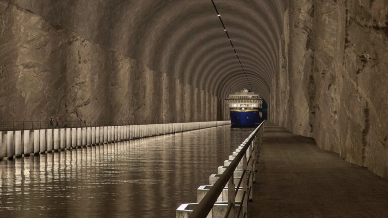 Noruega construirá túnel marítimo para barcos de gran tamaño