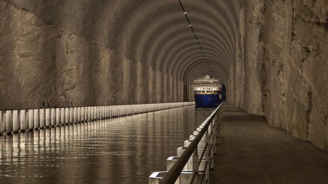Noruega construirá túnel marítimo para barcos de gran tamaño