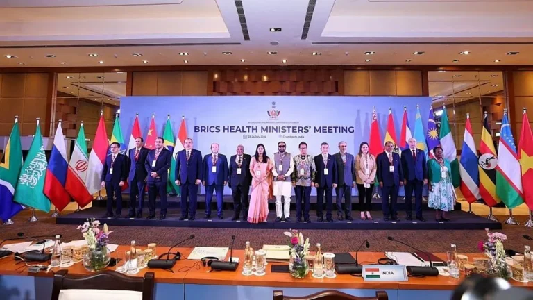BRICS acuerda fortalecer cooperación sanitaria