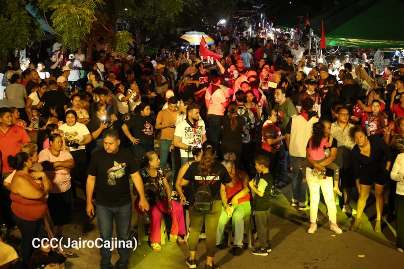 Barrios de Managua celebran vigilias del 47 19