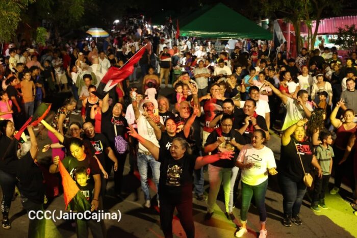 Barrios de Managua celebran vigilias del 47 19