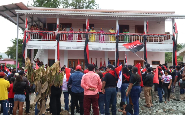Bonanza inaugura nueva Casa Sandinista en conmemoración al 47/19