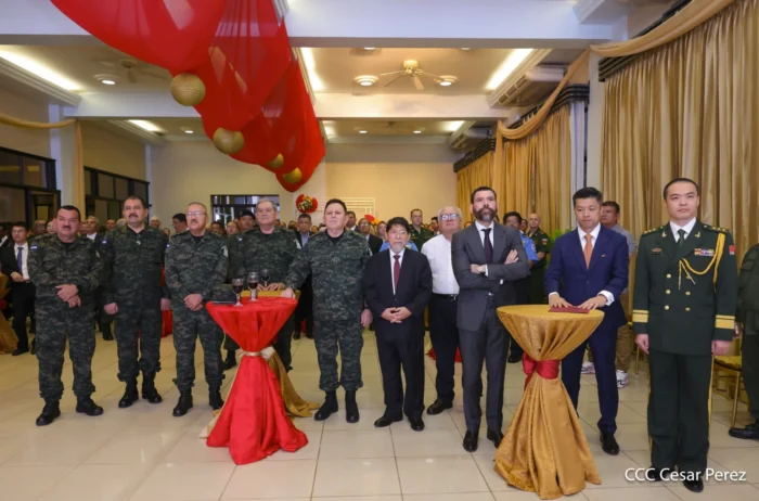 Nicaragua conmemora el 99 aniversario del Ejército chino