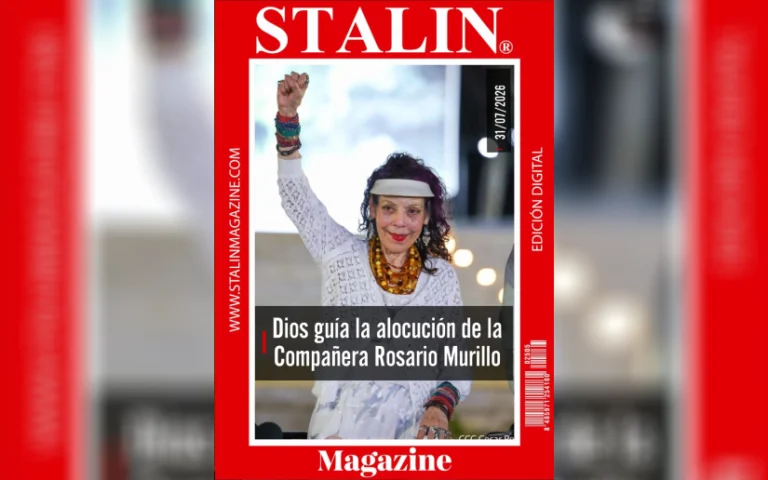 Dios guía la alocución de la Compañera Rosario Murillo