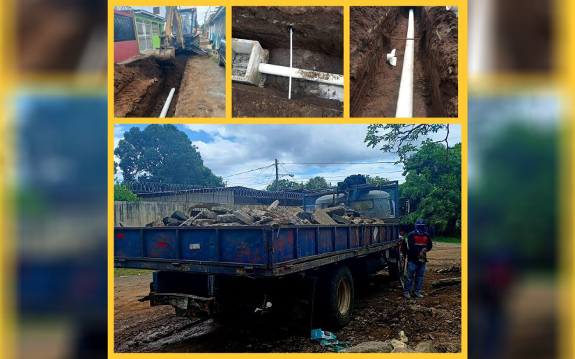 Avanza Ampliación de Redes de Alcantarillados Sanitario en el Distrito VII