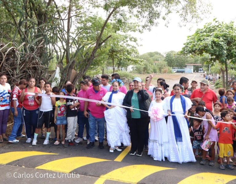 Familias de ciudad Belén cuentan con calles nuevas