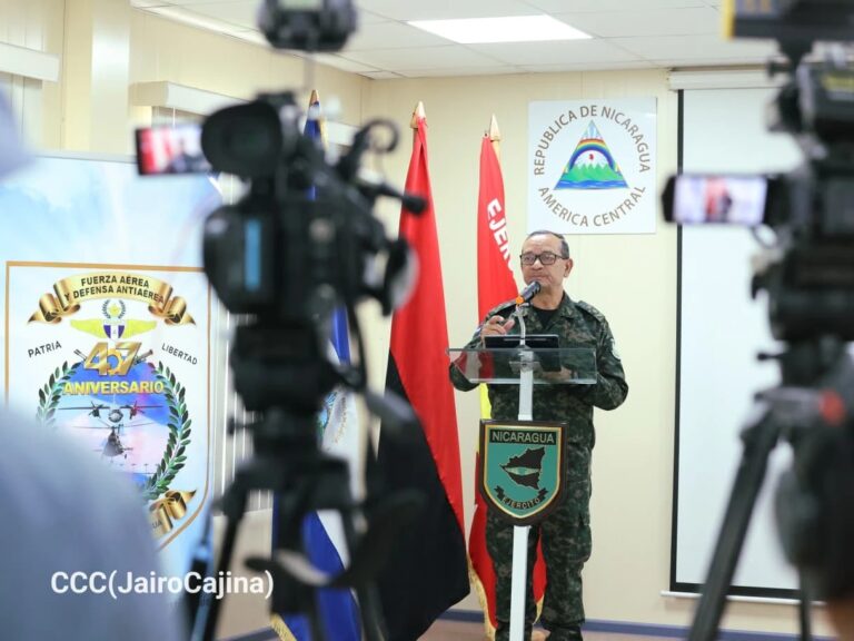 Fuerza Aérea del Ejército de Nicaragua se prepara para celebrar su 47 aniversario