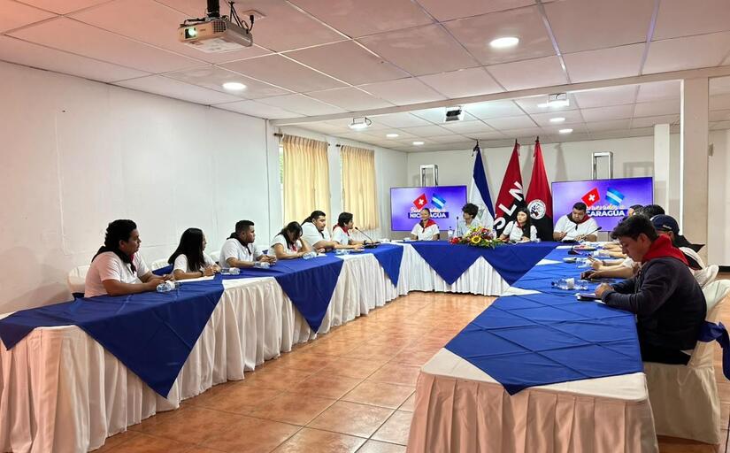 Juventudes de Nicaragua y Suiza intercambian experiencias