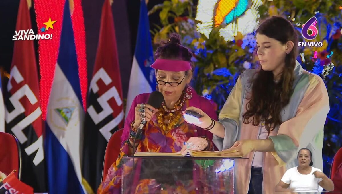 La paz es la principal victoria de la Revolución Sandinista, destaca la copresidenta