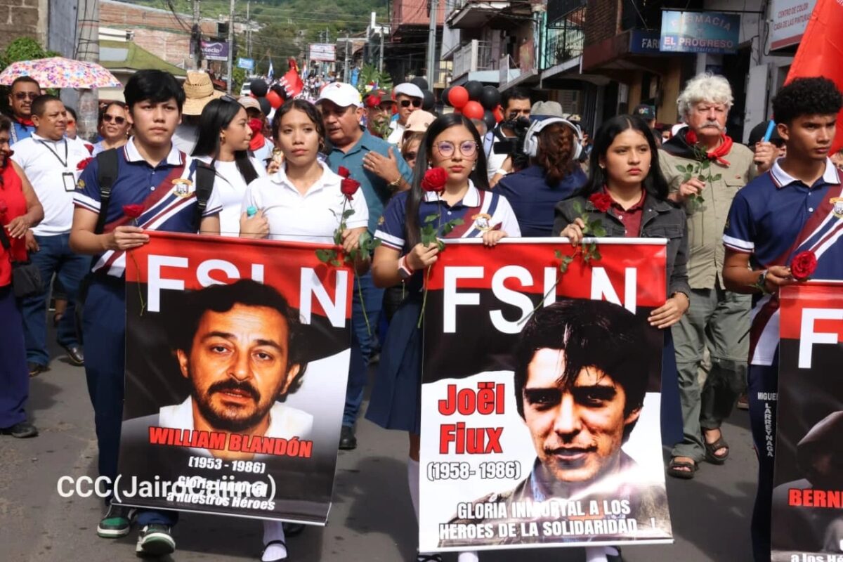 Matagalpa recuerda a los héroes internacionalistas