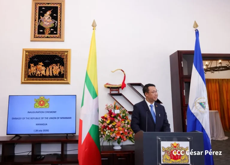 Myanmar inaugura la sede de su embajada en Nicaragua