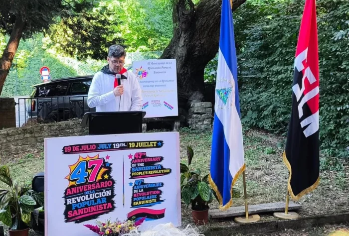 Nicaragua conmemora en Bélgica el 47 aniversario de la Revolución Sandinista