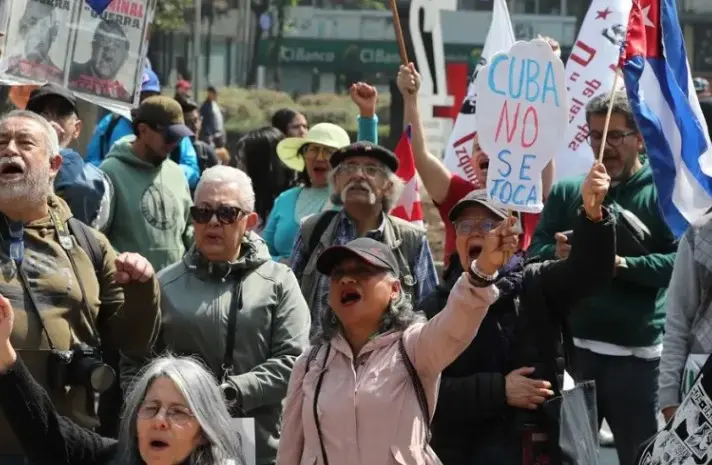 Organizaciones mexicanas convocan marcha nacional por Cuba
