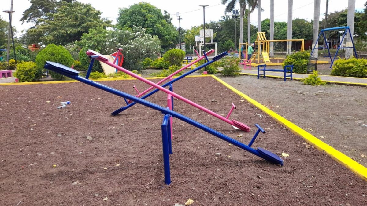 Parque de Los Ángeles luce renovado tras mantenimiento