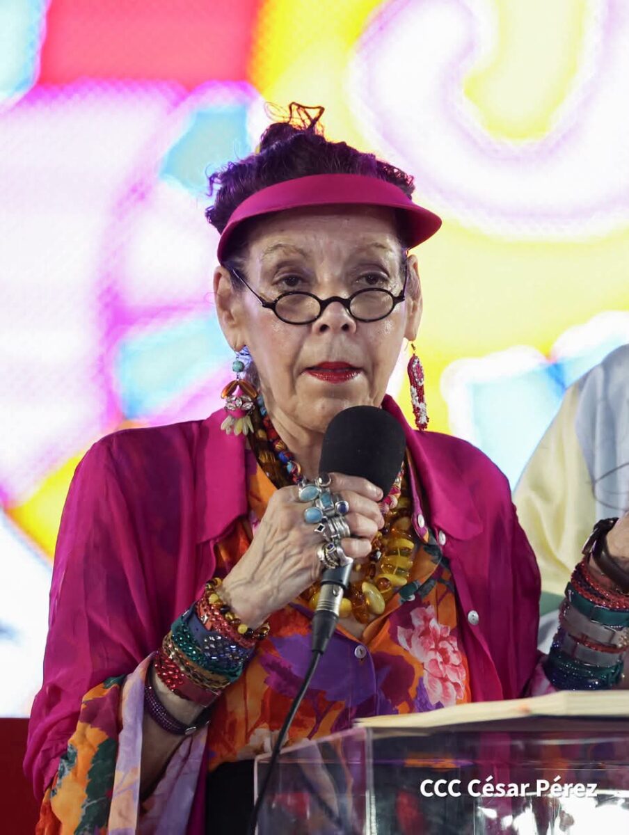 Rosario reafirma la defensa de la soberanía nacional y el legado histórico de los héroes nicaragüenses