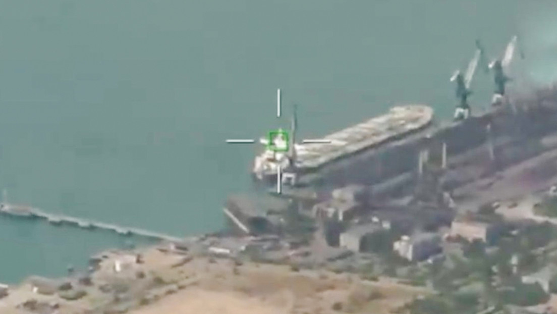 Rusia presenta resultados de ataques a puertos vinculados a Ucrania