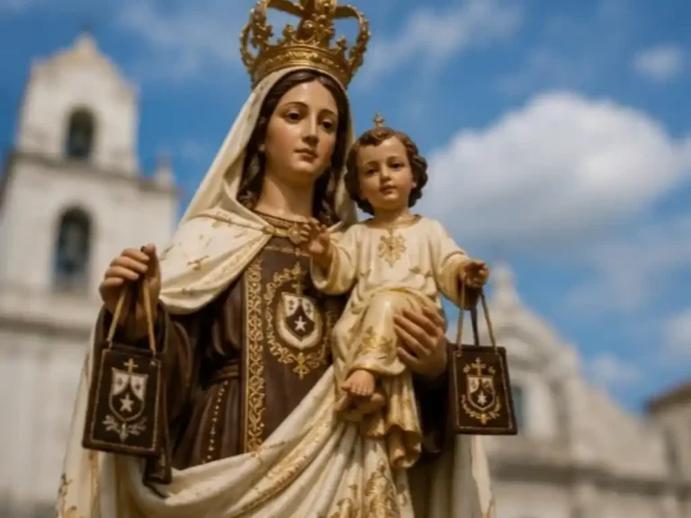 Familias nicaragüenses celebran a la Virgen del Carmen