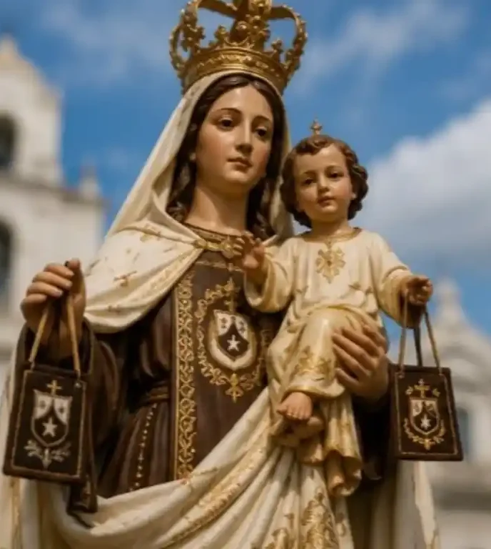 Familias nicaragüenses celebran a la Virgen del Carmen