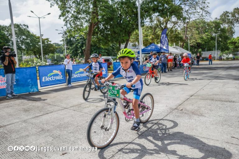 Desarrollan IV etapa del Campeonato de Ciclismo Infantil en Managua