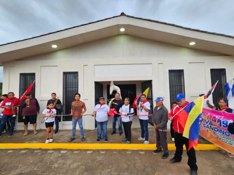 Amplían la casa de cultura en El Rosario