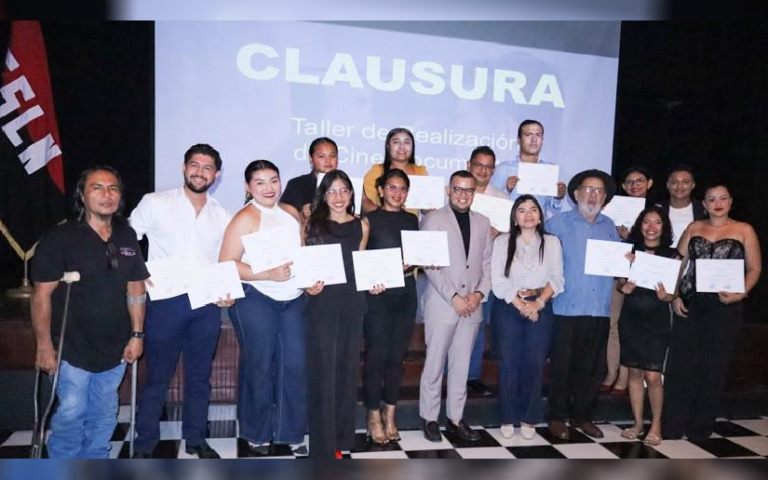 Certifican a jóvenes protagonistas del Taller de Cine Documental en Managua