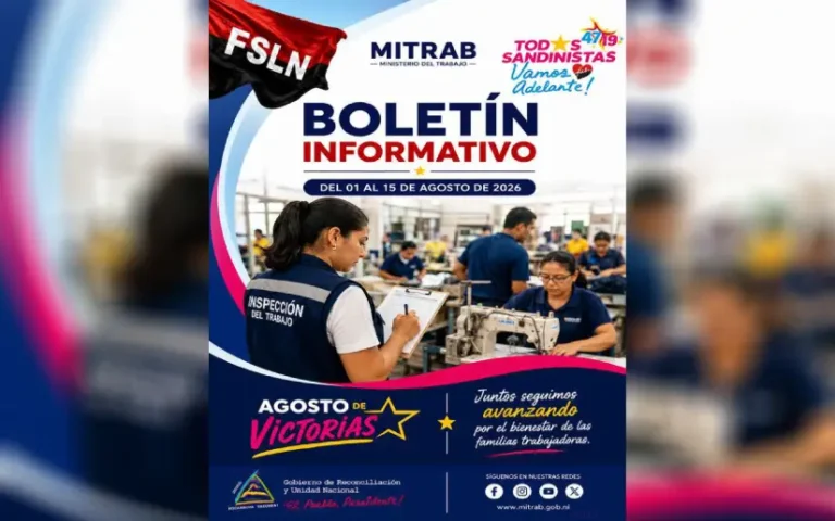 Conoce el Boletín Informativo del Ministerio del Trabajo