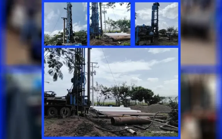 ENACAL avanza en obras de reforzamiento del sistema de agua en Sébaco