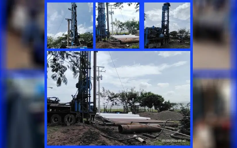 ENACAL avanza en obras de reforzamiento del sistema de agua en Sébaco