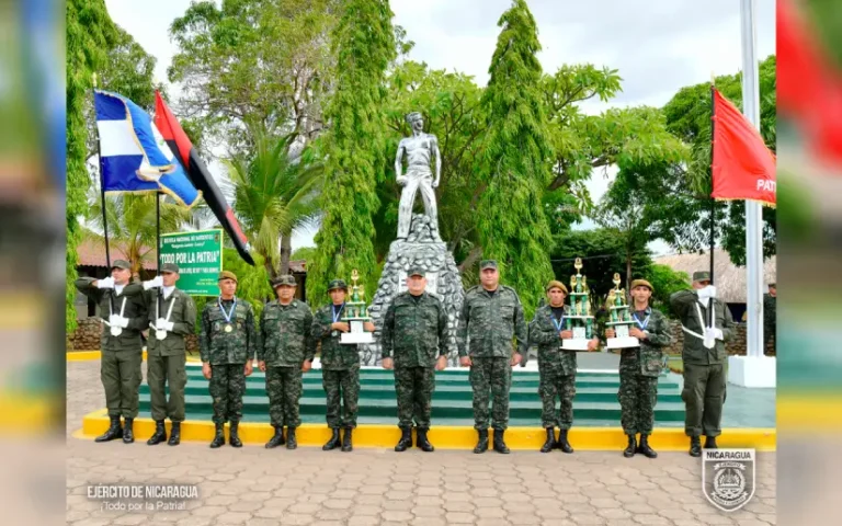 Ejército de Nicaragua celebra XXIII Campeonato de Triatlón Militar