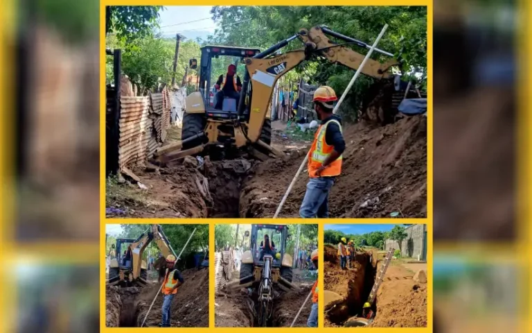 Avanza en un 40% el Proyecto de Alcantarillado Sanitario en León