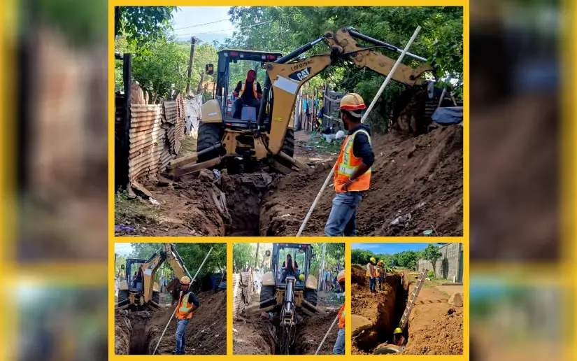 Avanza en un 40% el Proyecto de Alcantarillado Sanitario en León