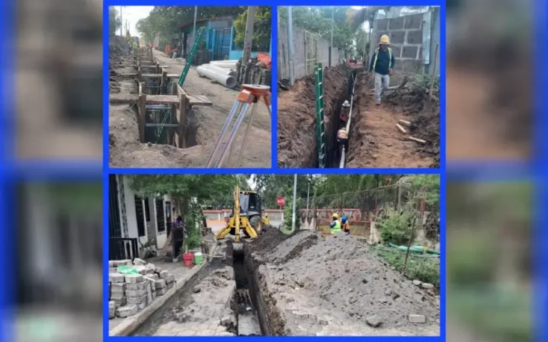 Avanza mejoramiento de Alcantarillado Sanitario en Tipitapa