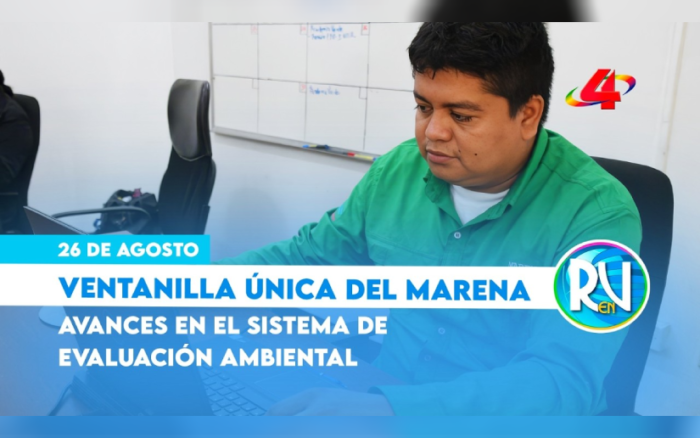 Entrevista al Compañero Jonathan González, Encargado de la Ventanilla Única del Sistema de Evaluación Ambiental del MARENA