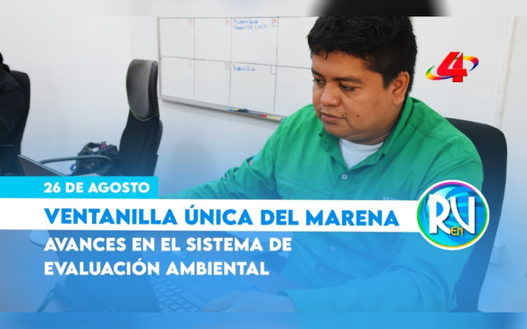 Entrevista al Compañero Jonathan González, Encargado de la Ventanilla Única del Sistema de Evaluación Ambiental del MARENA
