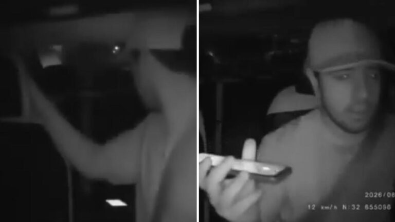 Huyó sin pagar el taxi, pero dejó algo que lo hizo regresar