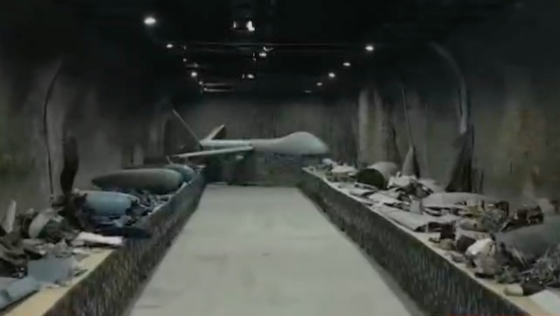 Irán muestra restos de aeronaves derribadas