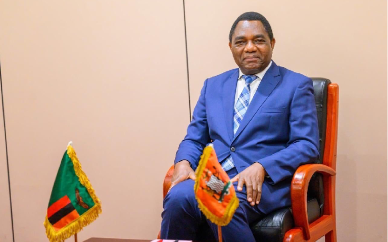 Mensaje al Presidente de Zambia