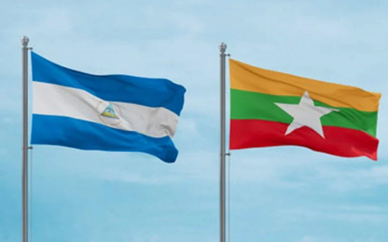 Mensaje del Presidente de Myanmar por el 6.° aniversario de relaciones diplomáticas con Nicaragua