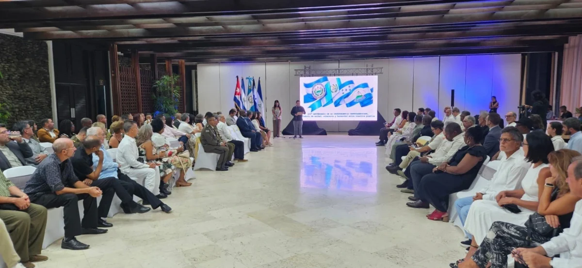 Centroamérica celebra en Cuba 205 años de Independencia con velada cultural