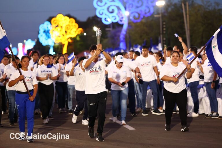 El 12 de septiembre se recibe la Antorcha Centroamericana