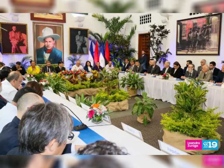 Encuentro con Embajadores y Jefes de Misiones acreditados en Nicaragua