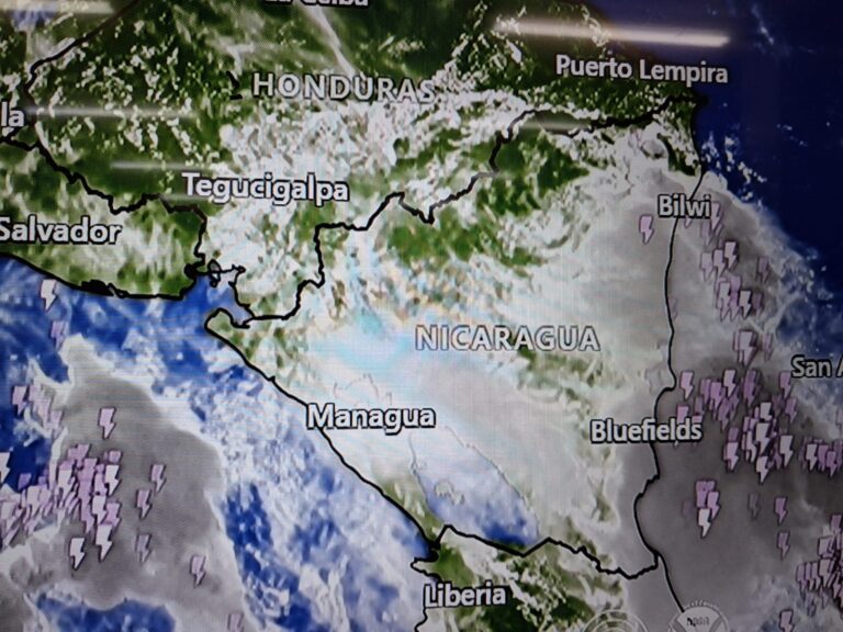 Una semana fresca y con lluvias pronostica el Ineter