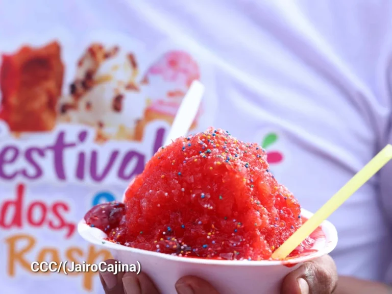 Managua celebra el sabor tradicional de helados y raspados