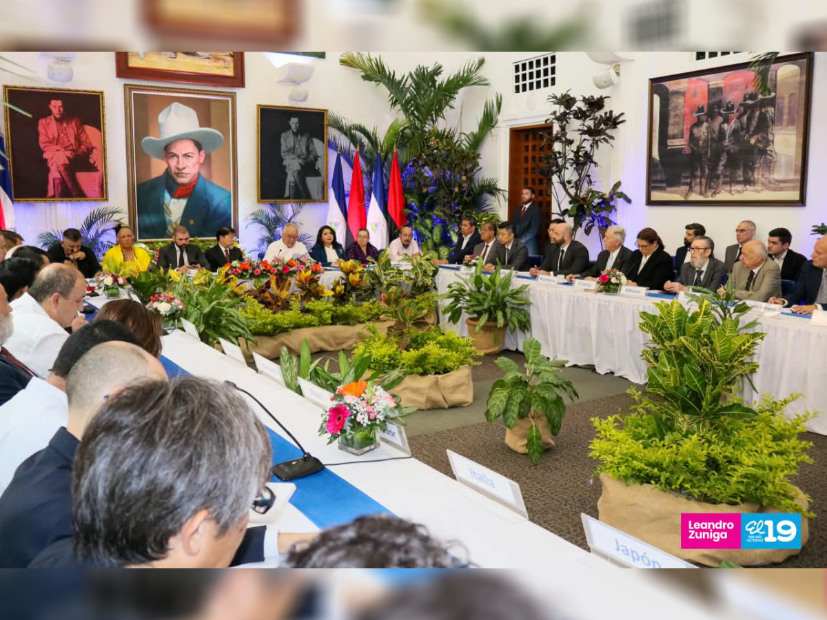 Murillo agradece a partidos y diplomáticos por encuentros