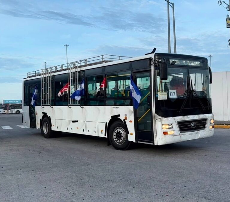 Nicaragua recibe más buses de la República Popular China