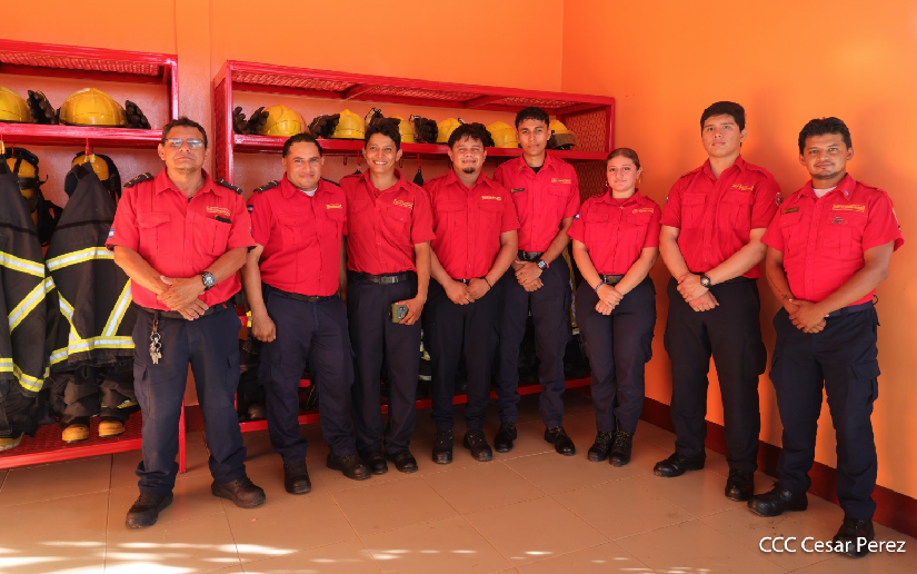 Nuevas Estaciones de Bomberos Unidos en Managua y León Nota de Prensa de nuestro Ministerio del Interior: Nuevas Estaciones de Bomberos Unidos en Managua y León.