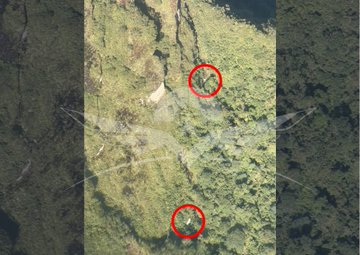 Localizan indicios de una avioneta desaparecida en Colombia