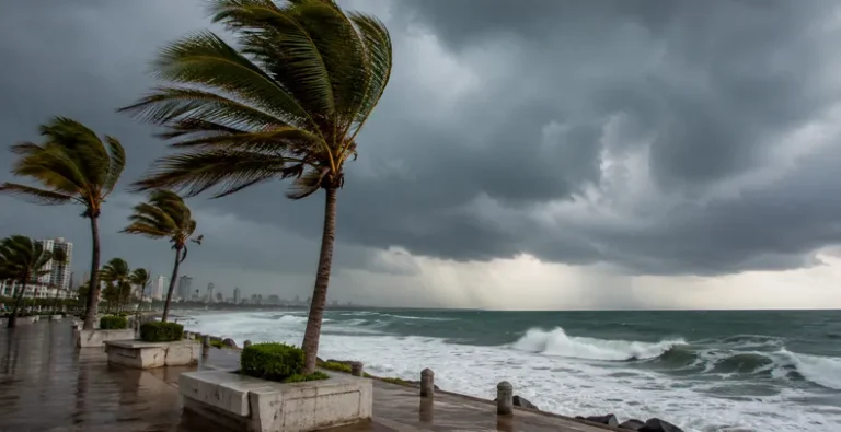 Tormenta tropical Marie se fortalece en el océano Pacífico