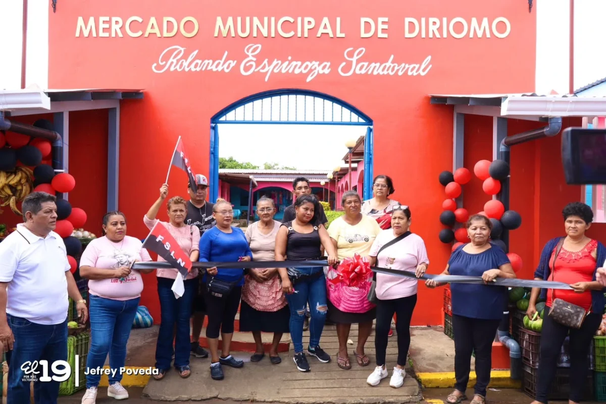Alcaldía de Diriomo invierte C$250 mil en mejoras del Mercado Municipal
