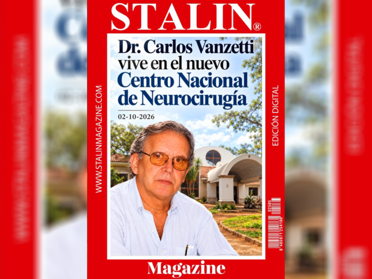 Dr. Carlos Vanzetti vive en el nuevo Centro Nacional de Neurocirugía